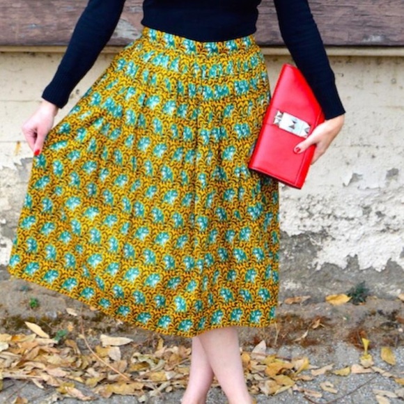 J. Crew Ratti Elephant Print Skirt - Picture 4 of 8